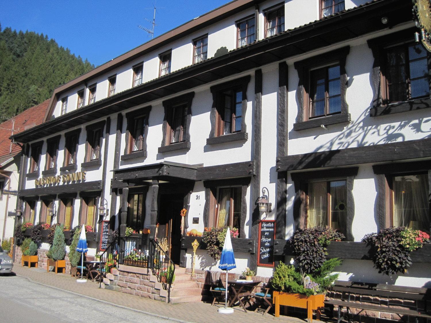 Hotel Restaurant Albans Sonne Bad Rippoldsau-Schapbach Екстериор снимка